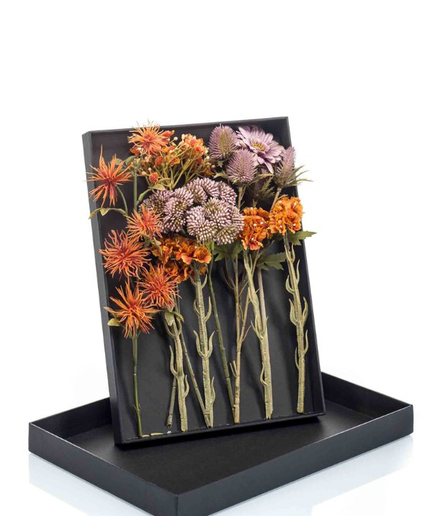 Zijden bloemen Giftbox "Kleurrijk"