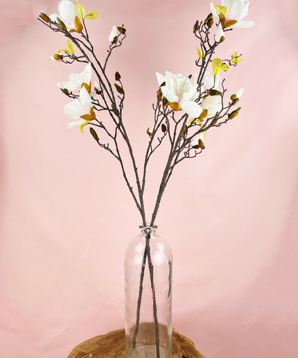 Zijden boeket "Bright Magnolia"  | 105cm